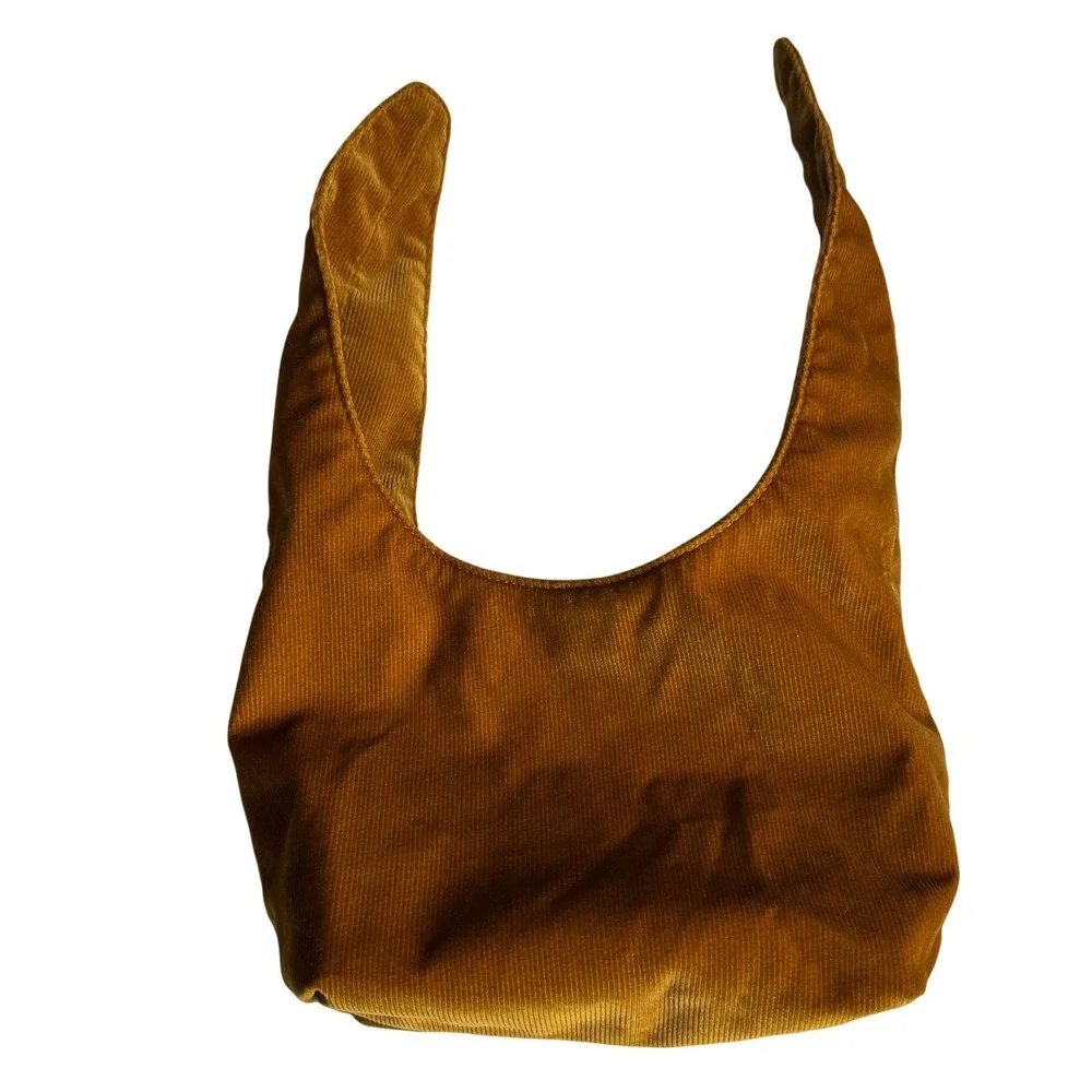 Merit The Signature Pinwale Top Knot Corduroy Makeup Bag Hobo Mini Minimalist